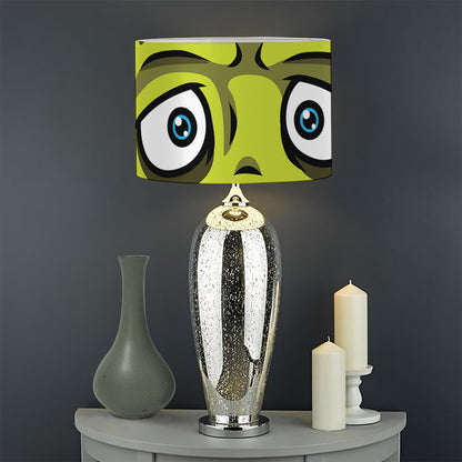 Cartoon Frankenstein Print Drum Lamp Shade