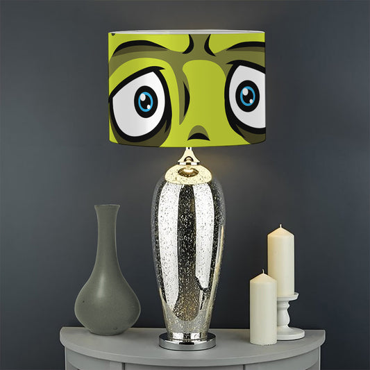Cartoon Frankenstein Print Drum Lamp Shade