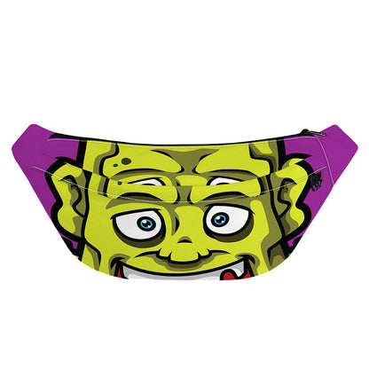 Cartoon Frankenstein Print Fanny Pack