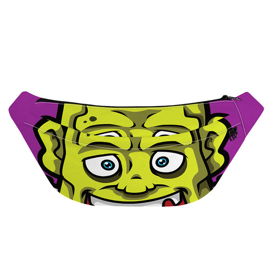 Cartoon Frankenstein Print Fanny Pack