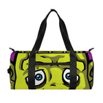 Cartoon Frankenstein Print Gym Bag