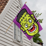 Cartoon Frankenstein Print House Flag