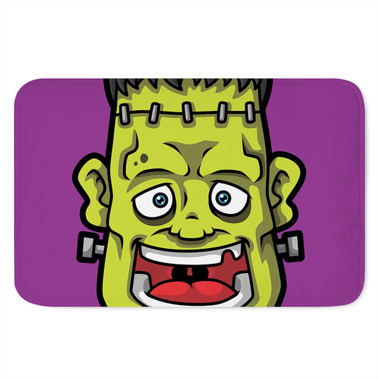 Cartoon Frankenstein Print Indoor Door Mat