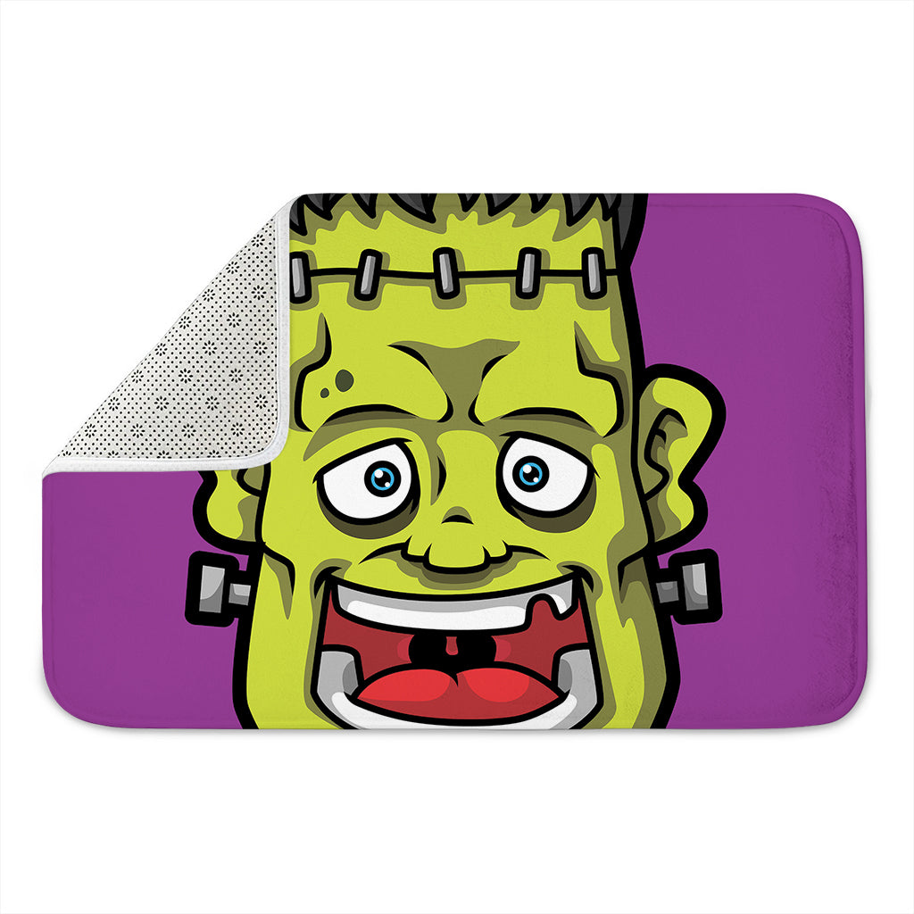 Cartoon Frankenstein Print Indoor Door Mat