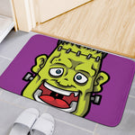 Cartoon Frankenstein Print Indoor Door Mat