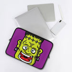 Cartoon Frankenstein Print Laptop Sleeve