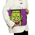 Cartoon Frankenstein Print Laptop Sleeve