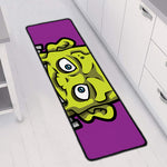 Cartoon Frankenstein Print Long Kitchen Mat