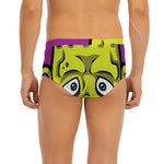Cartoon Frankenstein Print Men's Briefs