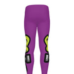 Cartoon Frankenstein Print Men's leggings