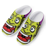 Cartoon Frankenstein Print Mesh Casual Shoes