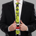 Cartoon Frankenstein Print Necktie