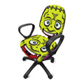 Cartoon Frankenstein Print Office Chair Cover