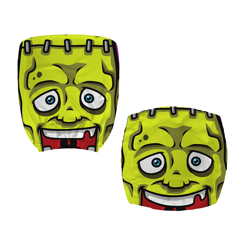 Cartoon Frankenstein Print Office Chair Cover