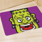 Cartoon Frankenstein Print Polyester Doormat