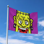 Cartoon Frankenstein Print Polyester Flag