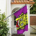 Cartoon Frankenstein Print Polyester Flag