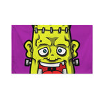 Cartoon Frankenstein Print Polyester Flag