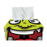 Cartoon Frankenstein Print Rectangle Tissue Box Cover