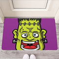 Cartoon Frankenstein Print Rubber Doormat