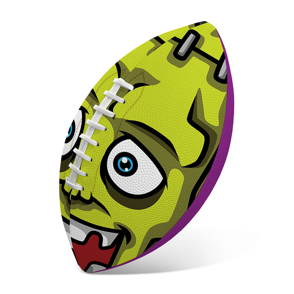 Cartoon Frankenstein Print Rugby Ball