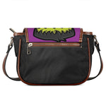 Cartoon Frankenstein Print Saddle Bag