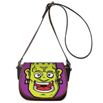 Cartoon Frankenstein Print Saddle Bag