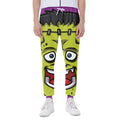 Cartoon Frankenstein Print Joggers