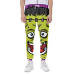 Cartoon Frankenstein Print Scuba Joggers