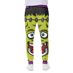 Cartoon Frankenstein Print Scuba Joggers