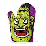 Cartoon Frankenstein Print Single Oven Mitt