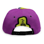 Cartoon Frankenstein Print Snapback Cap