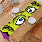 Cartoon Frankenstein Print Table Runner