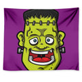 Cartoon Frankenstein Print Tapestry