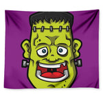 Cartoon Frankenstein Print Tapestry