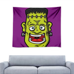 Cartoon Frankenstein Print Tapestry