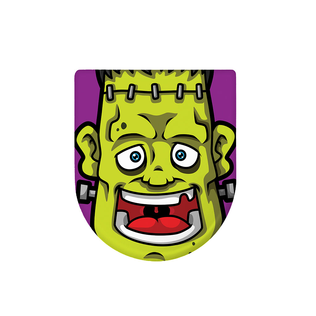 Cartoon Frankenstein Print Toilet Lid Cover