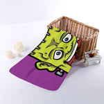 Cartoon Frankenstein Print Towel