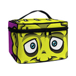 Cartoon Frankenstein Print Travel Makeup Bag