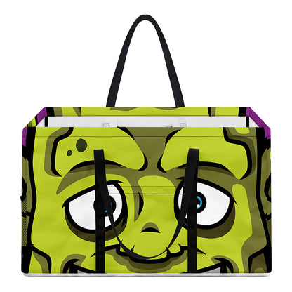 Cartoon Frankenstein Print Utility Tote Bag