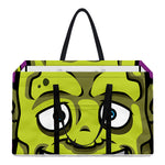 Cartoon Frankenstein Print Utility Tote Bag