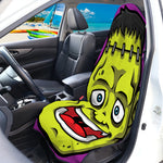 Cartoon Frankenstein Print Waterproof Car Seat Cover