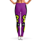 Cartoon Frankenstein Print Women's Leggings