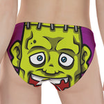 Cartoon Frankenstein Print Women's Panties