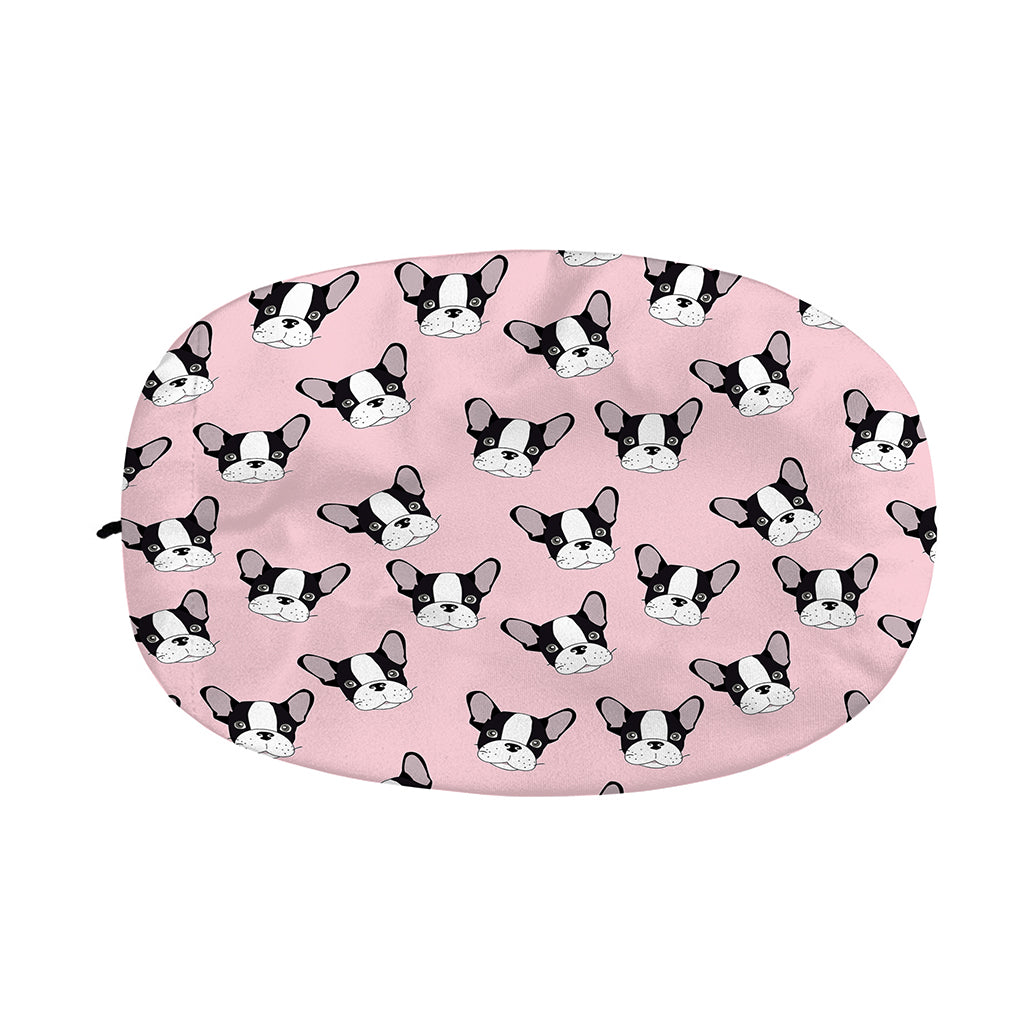 Cartoon French Bulldog Pattern Print Car Side Mirror Covers