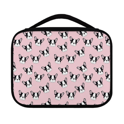 Cartoon French Bulldog Pattern Print Classic Bible Case