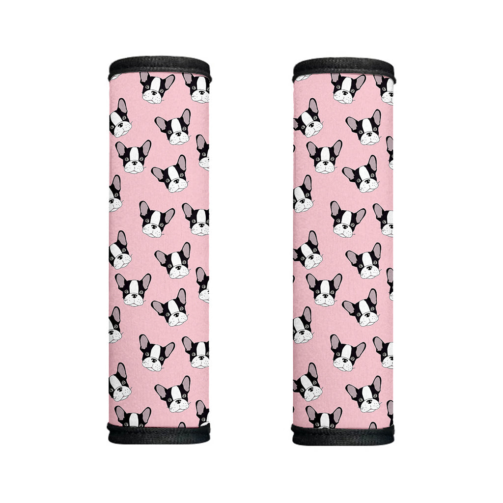 Cartoon French Bulldog Pattern Print Handle Covers