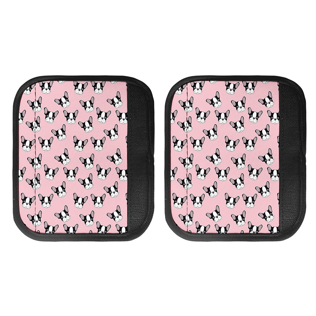 Cartoon French Bulldog Pattern Print Handle Covers