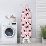 Cartoon French Bulldog Pattern Print Ironing Board Cover