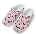 Cartoon French Bulldog Pattern Print Mesh Casual Shoes